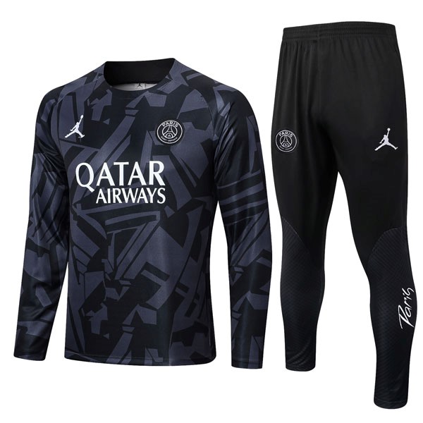 Sweatshirts PSG 2022-23 Schwarz Grau